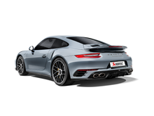 Load image into Gallery viewer, Akrapovic Slip-On Line (Titanium) (With Tips & High Gloss Diffuser) for 2016-2019 Porsche 911 Turbo/Turbo S (991.2)